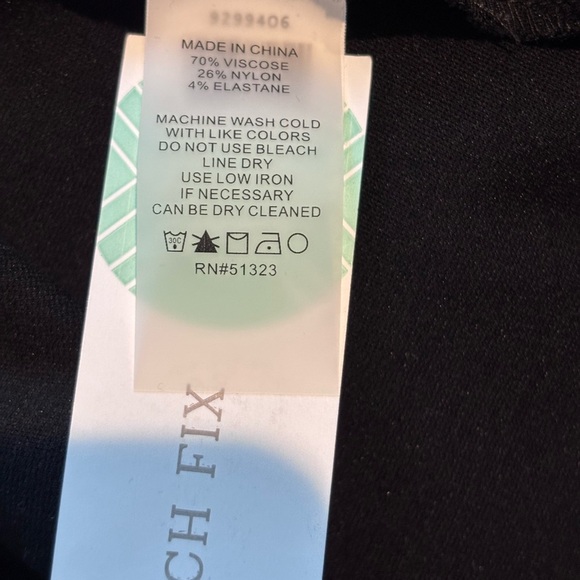 Vince Camuto Reyla Ponte Pencil Skirt Black Plus Size 3X Stretch Work Office - Picture 12 of 12